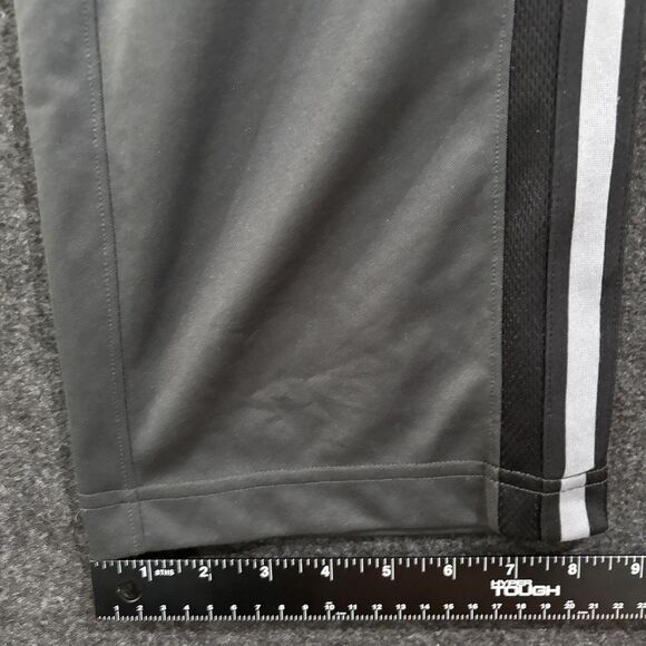 Nike Pants Mens Medium Gray Straight Leg Sweatpants Track Drawstring Swoosh - Picture 8 of 12